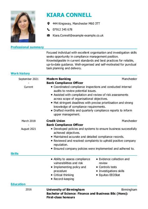 British Cv Template Free