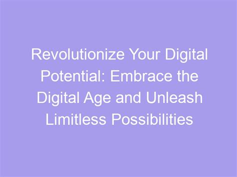 British LB to: Unleashing Limitless Possibilities in the Digital Age