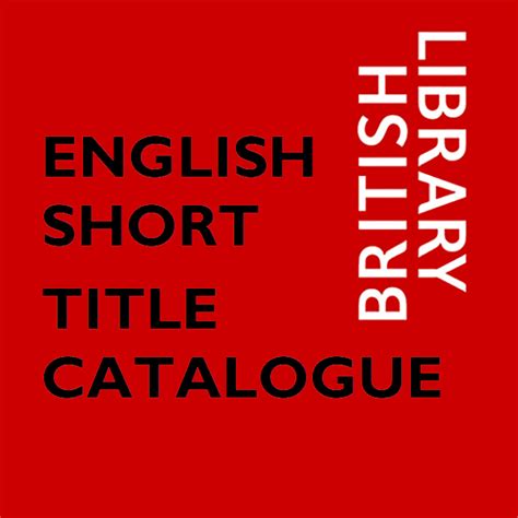 British Library Short Title Catalogue