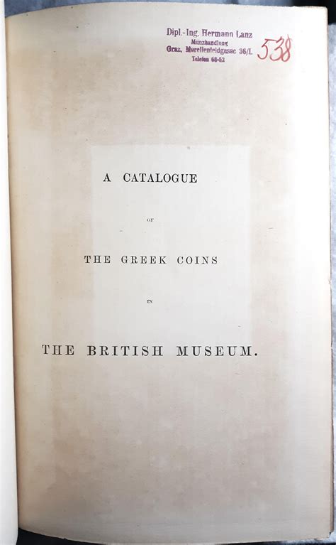 British Museum Catalogue