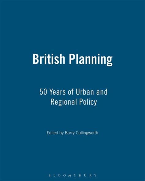 British Planning 50 Years of Urban and Regional Policy Kindle Editon