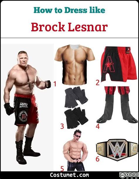 Brock Out: The Ultimate Guide to Mastering the Brock Lesnar Costume