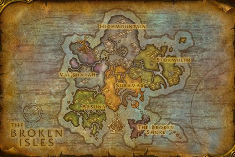 Broken Isles WoW: Unveiling the Untamed Wilderness and Mythical Lore