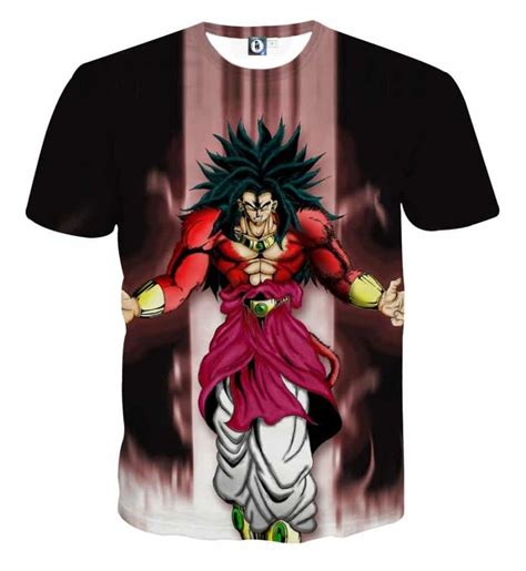 Broly Black Shirt: Unleash the Legendary Super Saiyan's Wrath