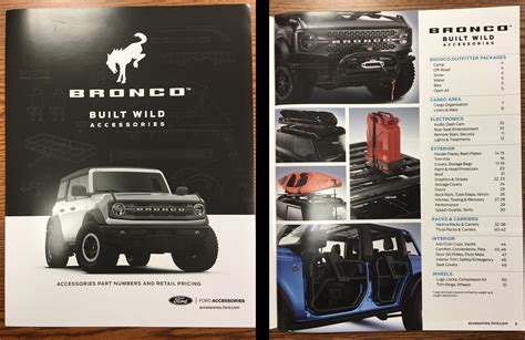 Bronco 2 Parts Catalog