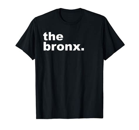 Bronx T-Shirts: A Symbol of Borough Pride and Cultural Identity