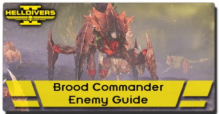 Brood Commander Helldivers 2: The Ultimate Guide to Dominating the Battlefield