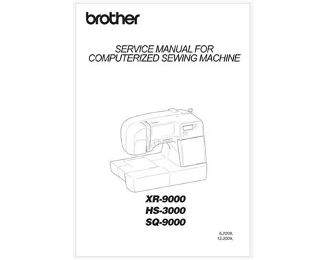 Brother Xr9000 Manual PDF PDF