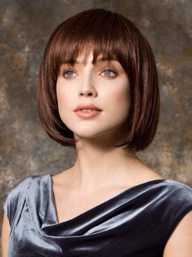 Brown 10" Straight Cropped Bob Wigs: A Detailed Guide