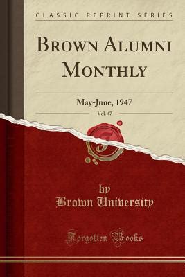 Brown Alumni Monthly Doc