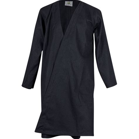 Brown Canvas Robe: