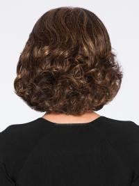 Brown Classic Women'S Curly Synthetic Wigs