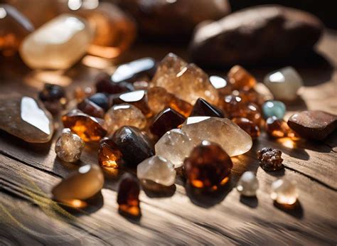 Brown Crystals: Earthy Grounding and Stability