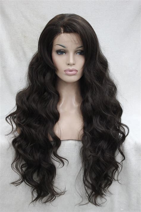 Brown Good Wavy Synthetic Medium Wigs: Stylish and Affordable