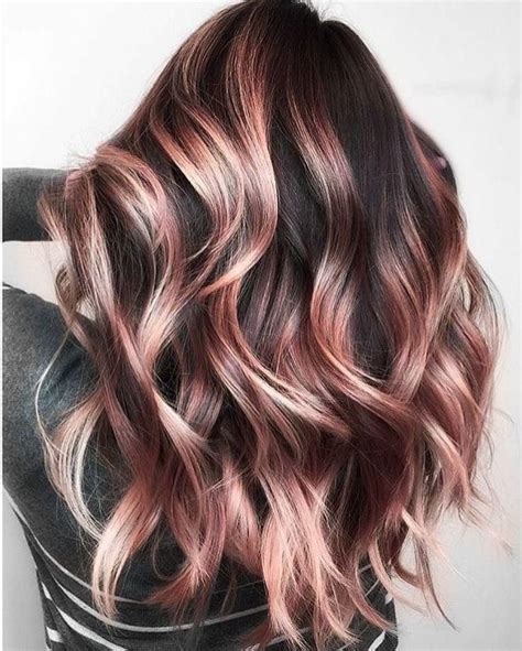 Brown Rose Gold Hair: The Perfect Shade for Fall