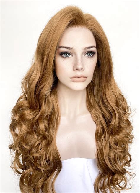 Brown Wavy Lace Front Wigs: A Synthetic Sensation