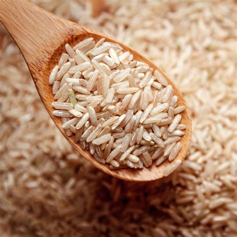 Brown rice: