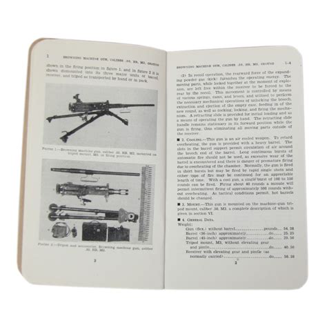 Browning Machine Gun Caliber .50, HB, M2 Ground FM 23-60 Ebook Doc