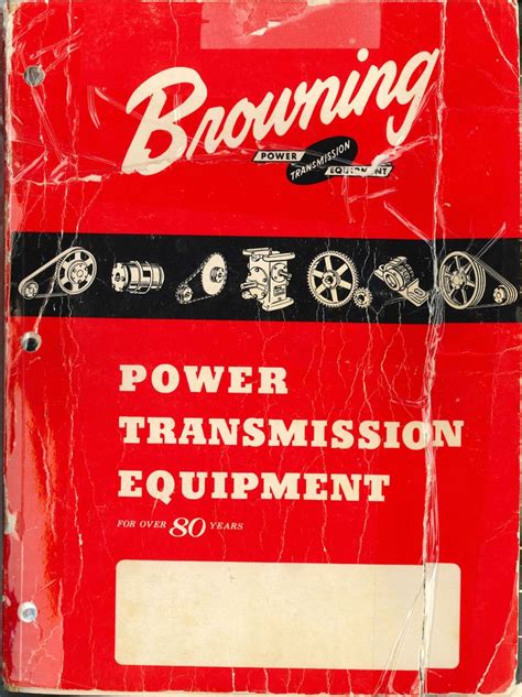 Browning Power Transmission Catalog