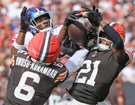 Browns vs. Giants: Preparing for the Battle of the Giants