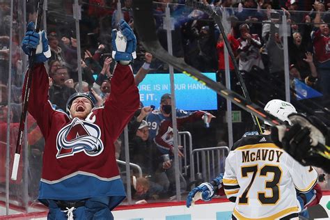 Bruins vs. Avalanche: The Clash of the Stanley Cup Contenders