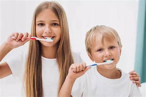 Brush your teeth twice a day.