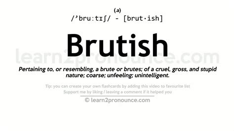 Brutish Definition: Uncover the Raw Power of Unrestrained Strength