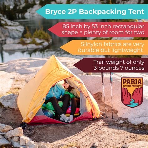 Bryce 1P and 2P Backpacking Tent: Your Guide to the Best Backpacking Shelters