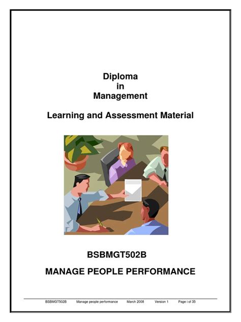 Bsbmgt502b-manage-people-performance-assessment-answers Ebook Kindle Editon