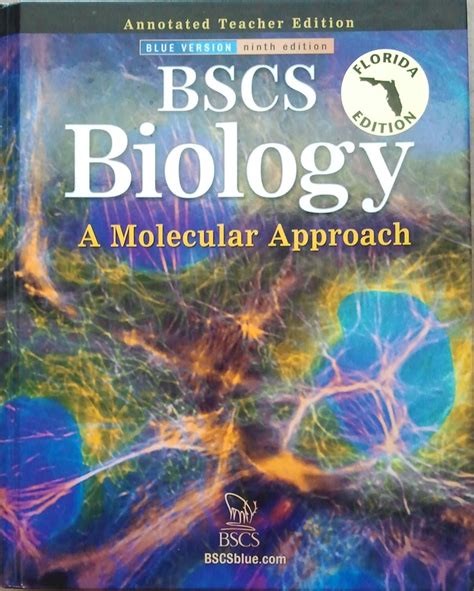 Bscs Biology A Molecular Approach Answers Epub