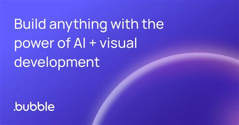 Bubble AI App Generator