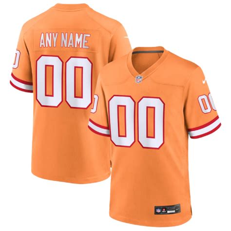 Buccaneers Creamsicle Jersey: 50 Shades of Orange to Cheer On Your Team