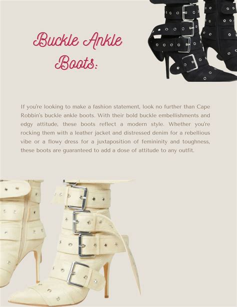 Buckle Boots: The Ultimate Guide to Elevate Your Style