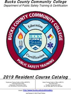 Bucks County Community College Course Catalogue