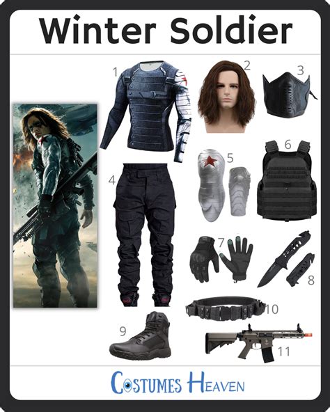 Bucky the Winter Soldier Costume: A Detailed Guide to Crafting the Iconic Look