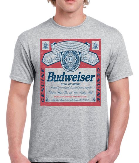 Budweiser Beer Shirt: The Ultimate Guide to Looking Cool and Casual