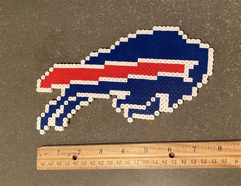 Buffalo Bills Perler Bead Pattern