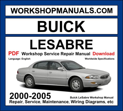 Buick Lesabre Repair Manual Pdf Ebook Doc