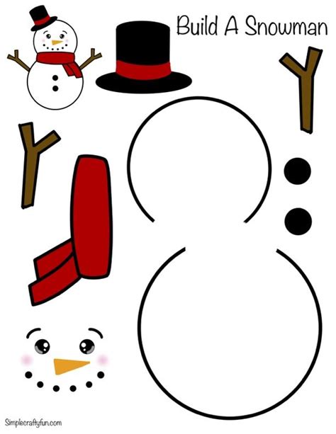 Build A Snowman Template
