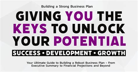 Build a Strong Business Plan: