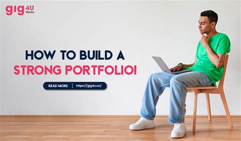 Build a strong portfolio: