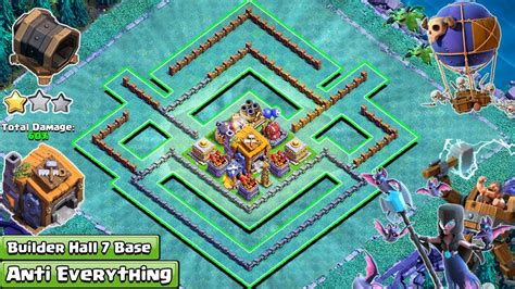 Builder Hall 7 Base: The Ultimate Anti-2 Star Guide