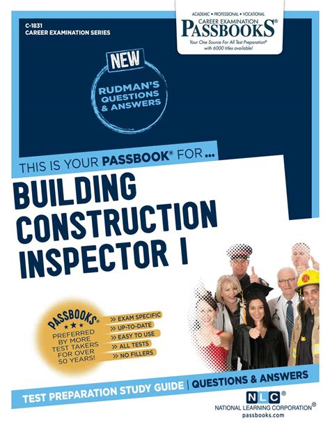 Building Construction InspectorPassbooks Passbook for Career Opportunities PDF