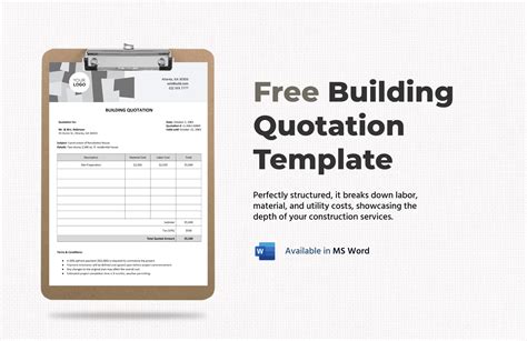 Building Quotation Template