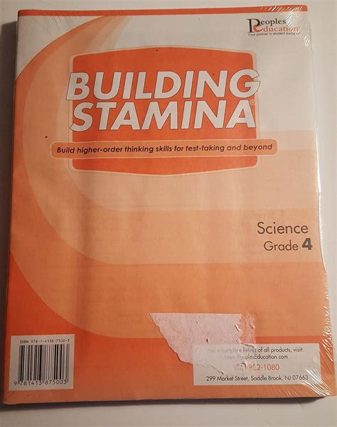 Building Stamina Science Grade 8 Answers Doc