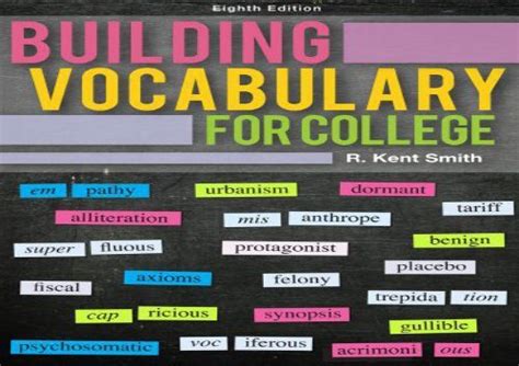 Building Vocabulary for College PDF