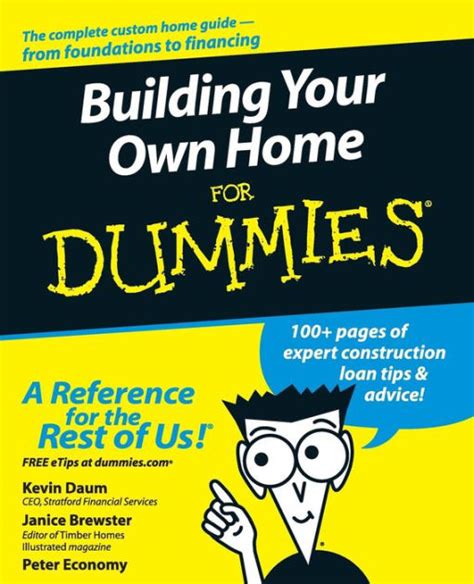 Building Your Own Home For Dummies Kindle Editon
