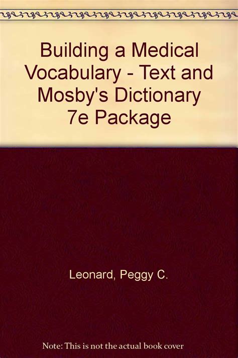 Building a Medical Vocabulary Text and Mosby s Dictionary 8e Package 7e Kindle Editon