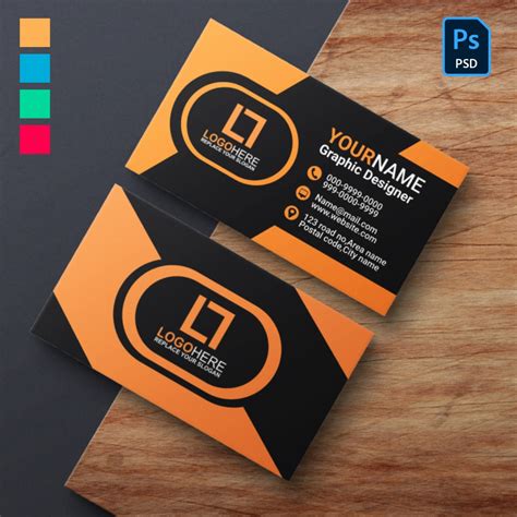 Buisness Card Template Photoshop
