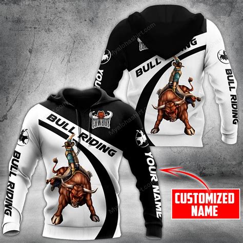 Bull Riding Shirts: Unleashing the Spirit of the Frontier